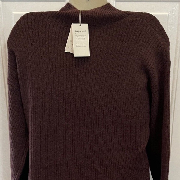 COPY - (NWT) A New Day Women's Brown Long Sleeve Mock Turtleneck Sweater Dress S - Picture 5 of 7